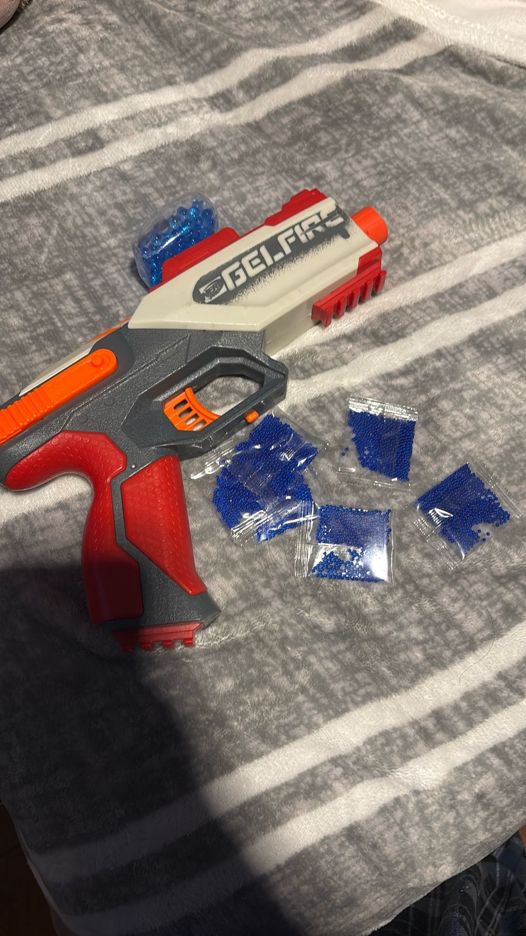 Nerf gun gel
