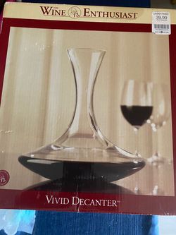 Wine Enthusiast Vivid Decanter