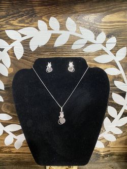 Silver 970 Cat set Filigree