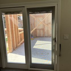 Pella sliding glass door