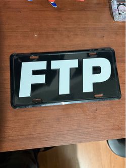 FTP License Plate