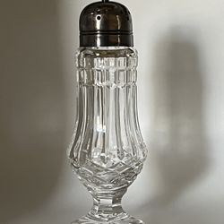 Vintage Waterford Crystal Lismore Muffineer Sugar Shaker Lismore 8" Ireland  