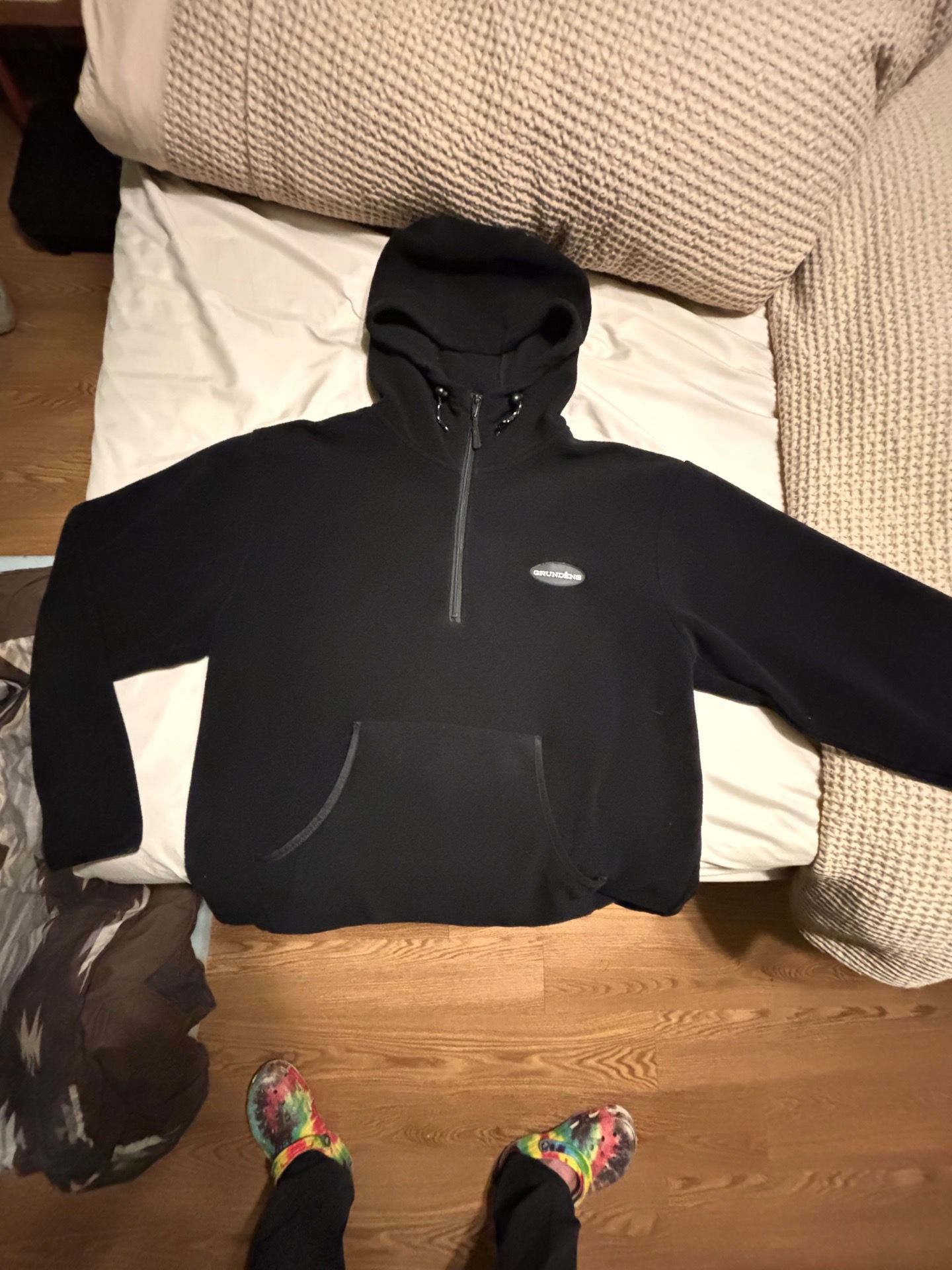 Grundens fleece hoodie