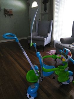 Vtech stroll and sales grow tek trike