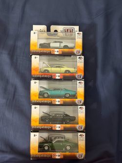 5X M2 CARS TOYS LOT