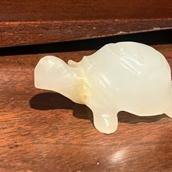 Small stone turtle figurine