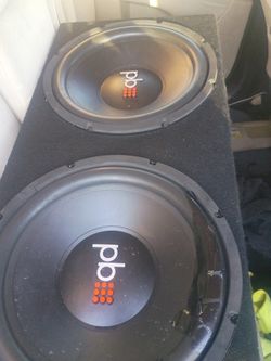 PB 12" Subwoofers 