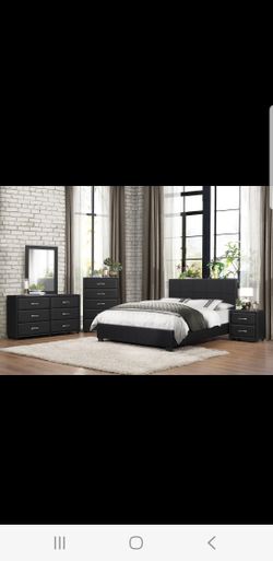 New 5pc. Queen Bedroom set