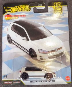 New 🔥 Hot Wheels Premium Volkswagen Golf MK7 GTI. Die-cast