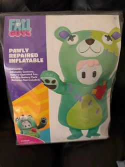 Fall Guys pawly repaired bear custome