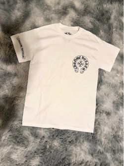 WHITE CHROME HEARTS T-SHIRT SIZE MEDIUM MEN