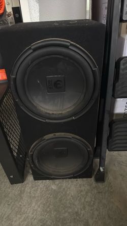 Dual Subwoofer Speaker Box