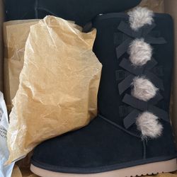 Women’s Koolaburra By UGG Victoria Tall Black Size 7