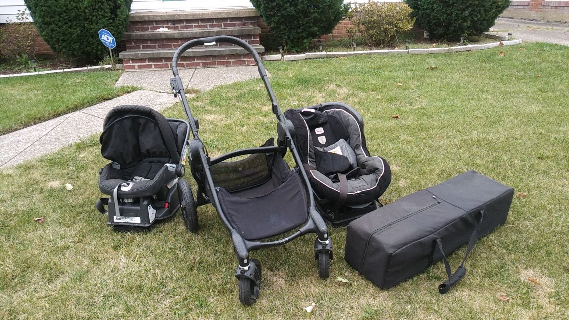 Baby stroller package