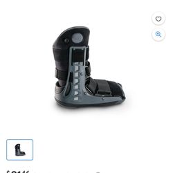 Brand New MaxTrax 2.0 Ankle Walker Boot Air Pneumatic Medium Left Foot Adult