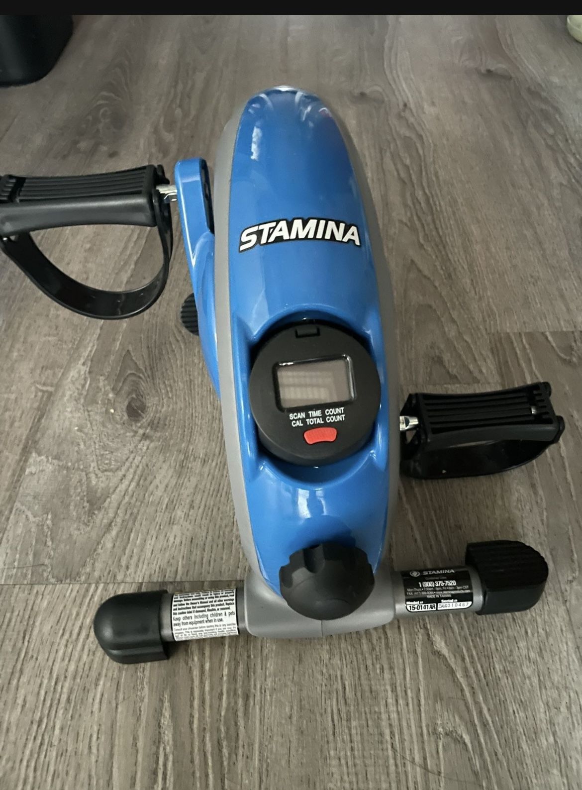 Stamina Mini Exercise Bike With Smooth Pedal System