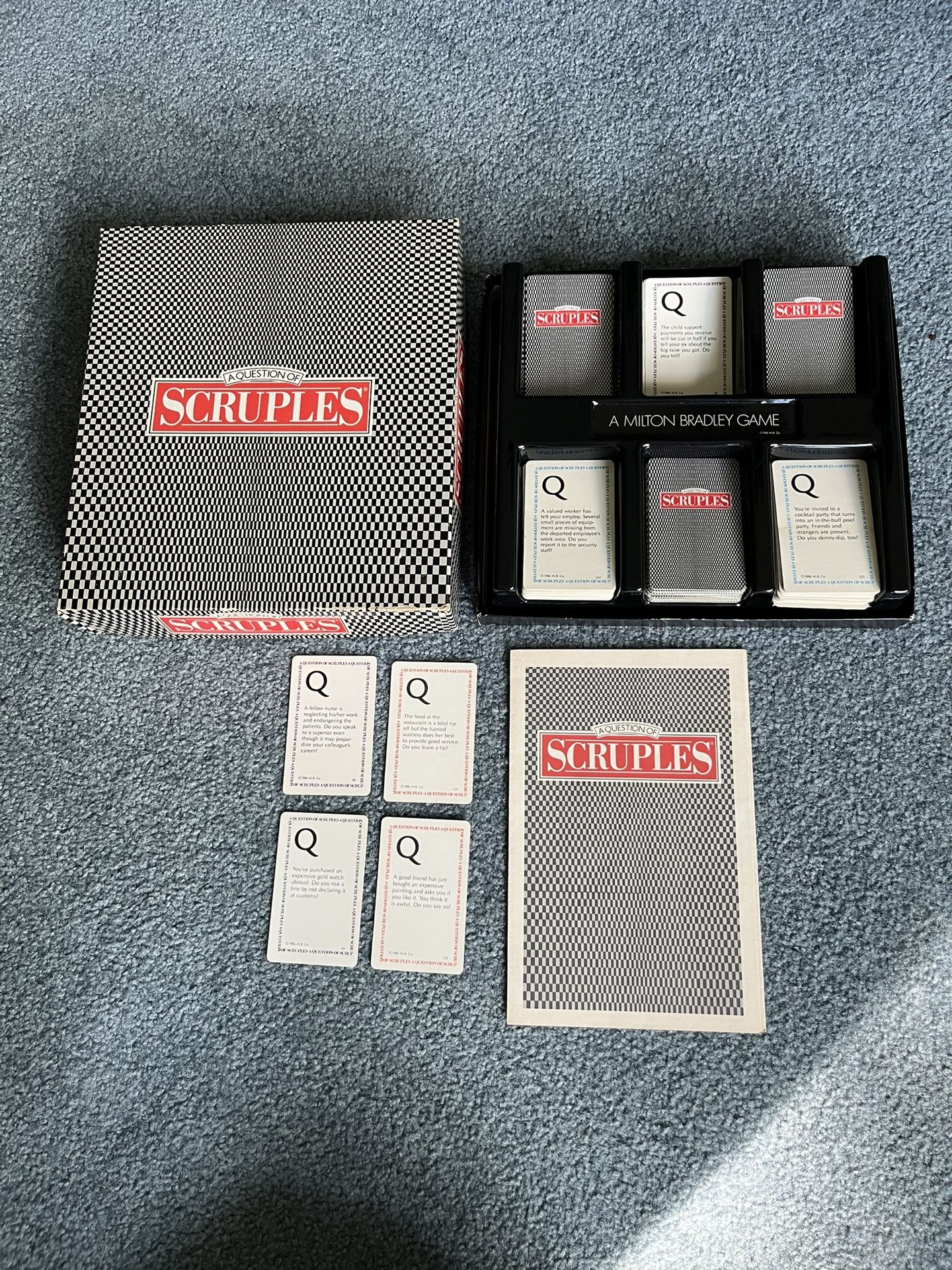 Scruples Cardgame