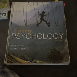 Exploring Psychology Tenth Edition