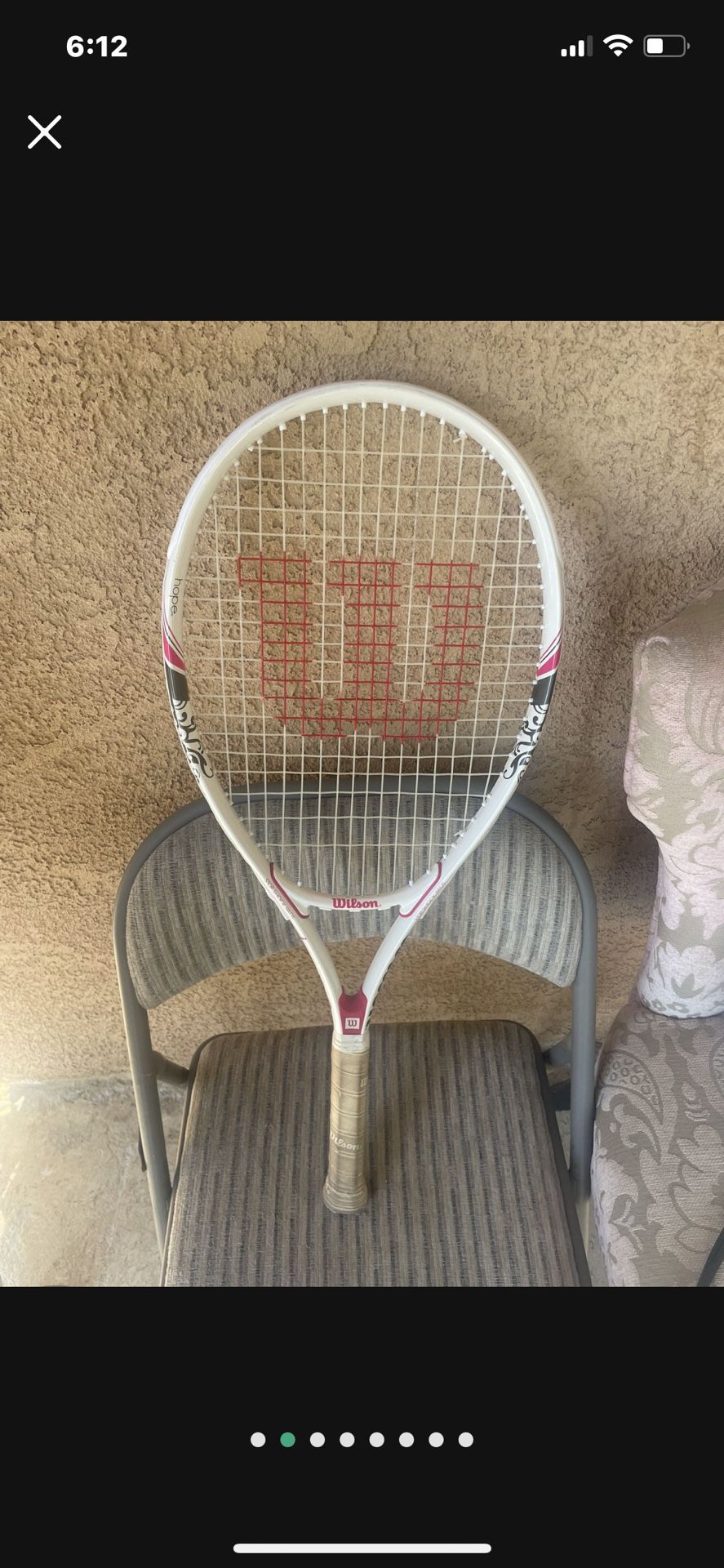 Wilson beginner tennis  racket 4 1/8