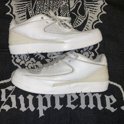 [RESTORED] Air Jordan Retro 2 Low Maize - White/Varsity Maize - Mens Sz 11.5