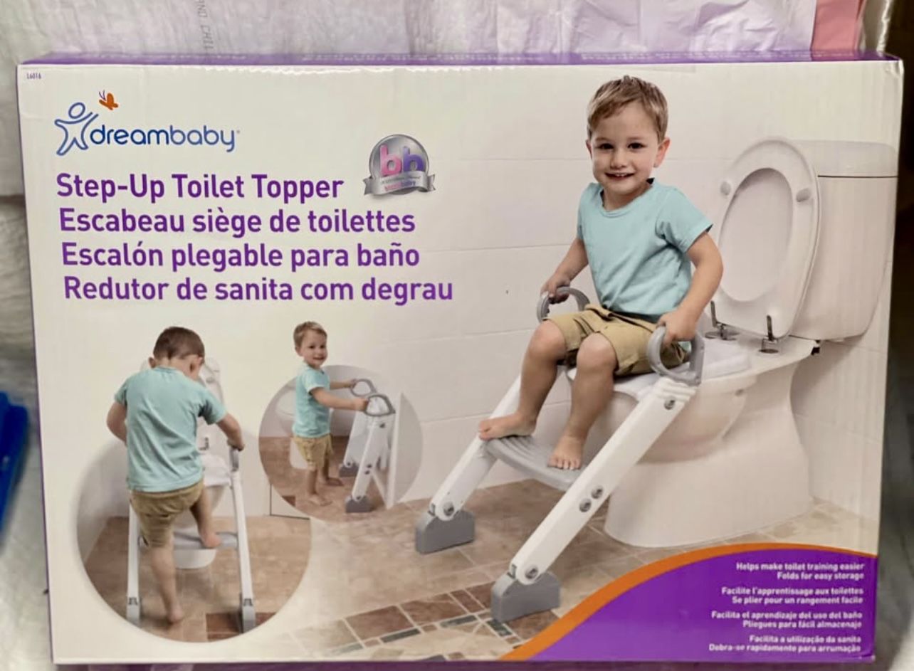 Dreambaby Toddler Toilet Seat with Steps