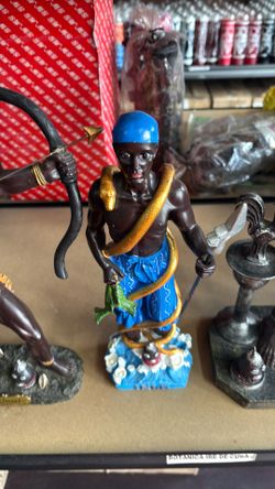 Estatua de INLE / Figura Santería Yoruba