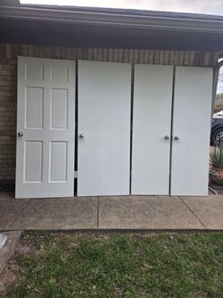 4 interior doors $140, for all
