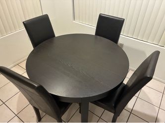 Solid Heavy Wood Dining Table