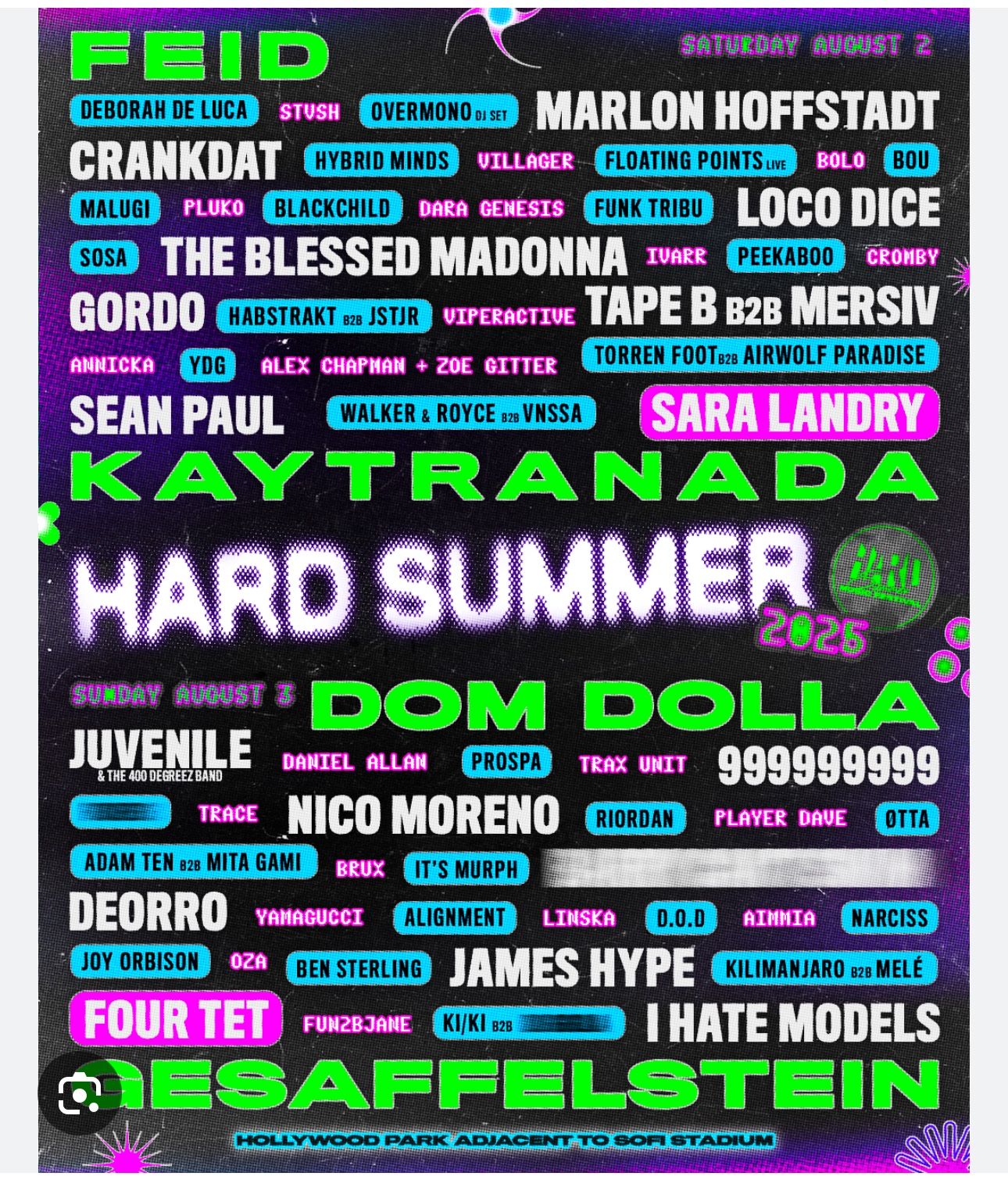 2 HARD SUMMER TICKETS