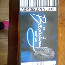 Comedy Club Tix Have 3 Left