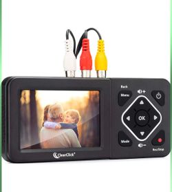 ClearClick Video to Digital Converter 2.0 (Second Generation) - Record Video from VCR's, VHS Tapes, AV, RCA, Hi8, Camcorder, DVD, Gaming Systems [Requ