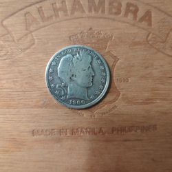 Barber Half Dollar 1900