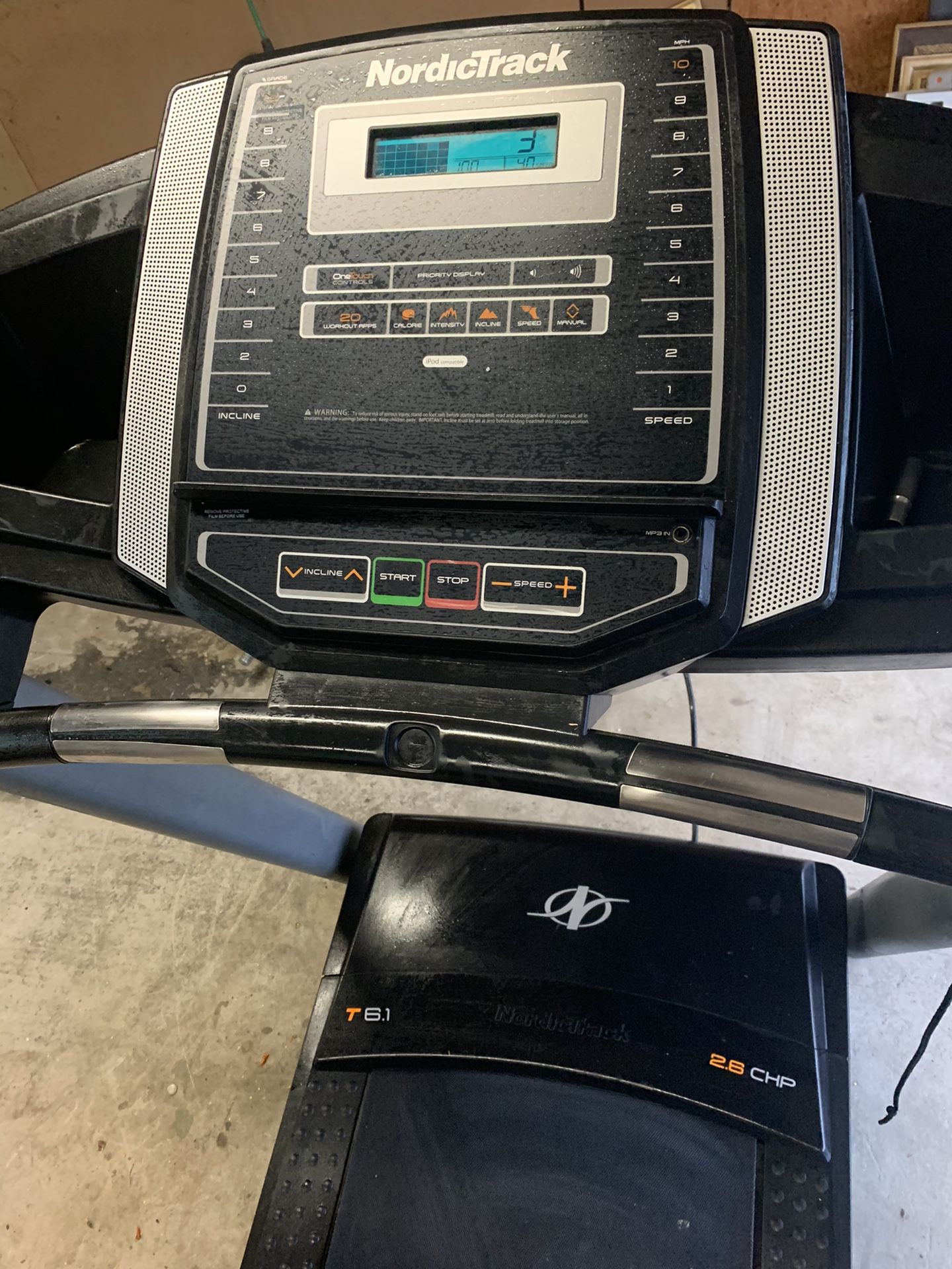 Nordictrack treadmill T6.1