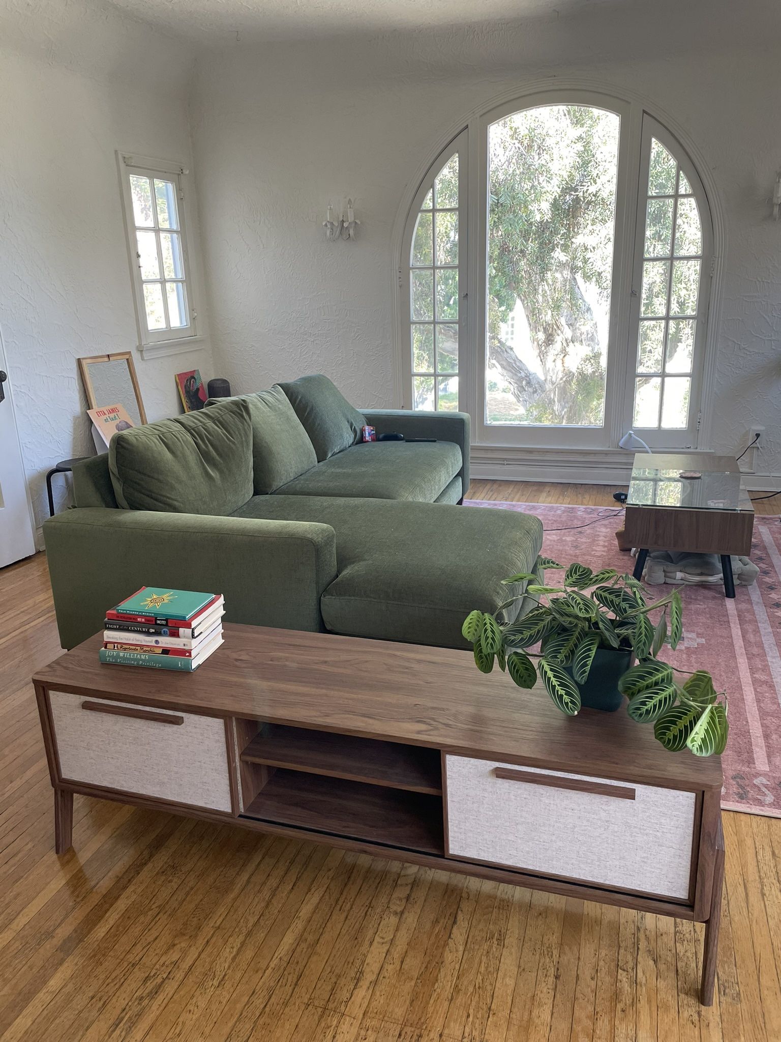 Mid Century Modern TV Stand Credenza