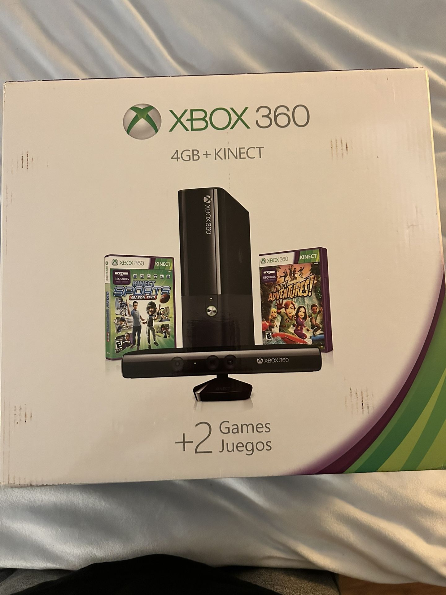 XBOX 360 Plus Kinect