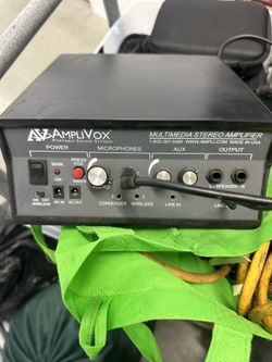 AmpliVox Multimedia Stereo Amplifier S312