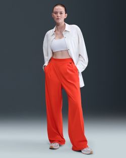 NWT Nike 24.7 PerfectStretch Women's Dri-FIT High-Waisted Loose Wide-Leg Pants L