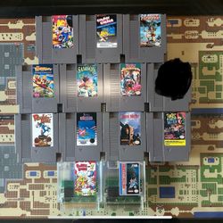 NES Nintendo Rare Games Lot CUSTOM *Famicom Converter*/Genuine Famicom/Famiclone Please Read Description