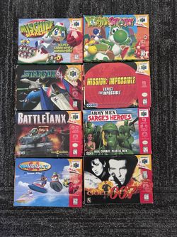 N64 boxes