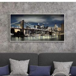 Framed Brooklyn Bridge Wall Art