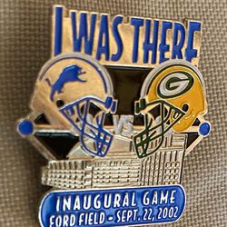 Detroit Lions 2002” Inaugural Pin