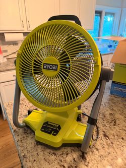 Ryobi Whisper Series 18V Hybrid Fan Misting
