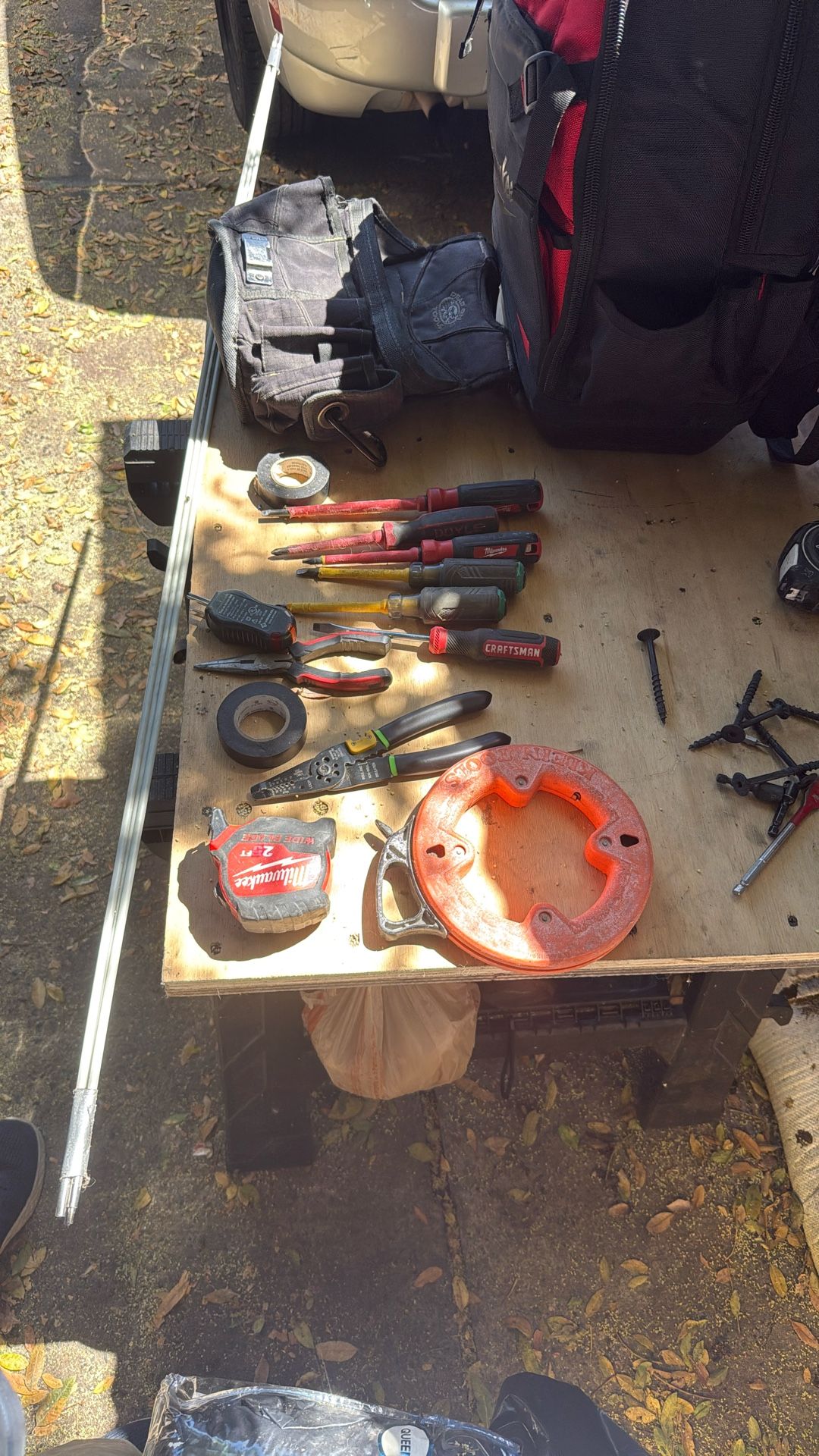 Pounch And Electrical Tools