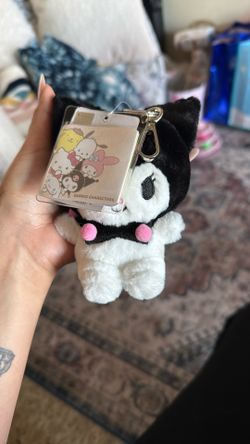 Kuromi Original Plush Bag Charm Keychain 