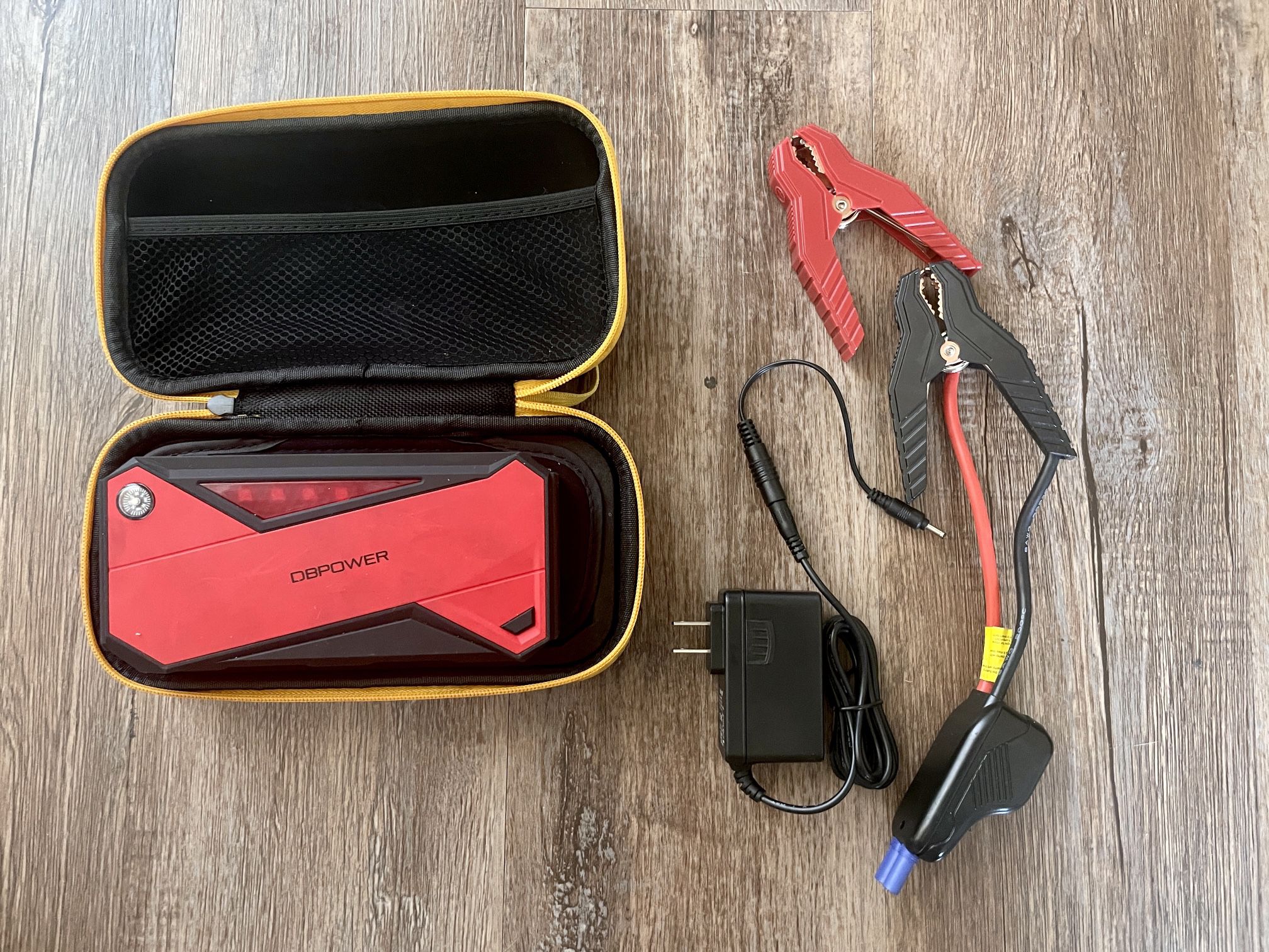 DBPOWER Peak 1600A 18000mAh Portable Car Jump Starter (up to 7.2L Gas, 5.5L Diesel Engine) Battery 