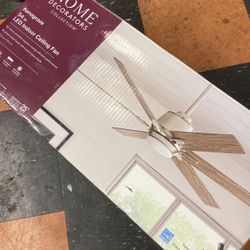 HOME DECORATORS 54” LED Indoor Ceiling Fan New