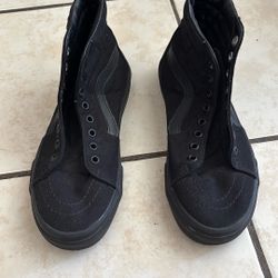 Black High Top Vans 