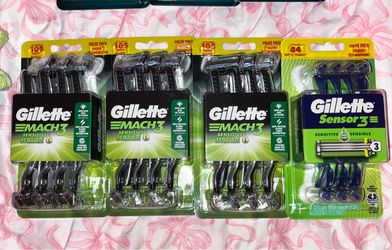 Gillette : MACH3/Sensor3 Razor Sets (4x)