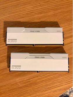 Klevv CRAS V RGB 32GB (2 x 16GB)  DDR5 6000Mhz CL30 White
