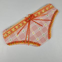 Mimiandme5 Custom Art Crafted Makeup-Cosmetic Bag with Zipper Embellished